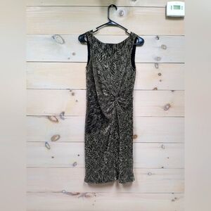 Gold shimmer Calvin Klein dress